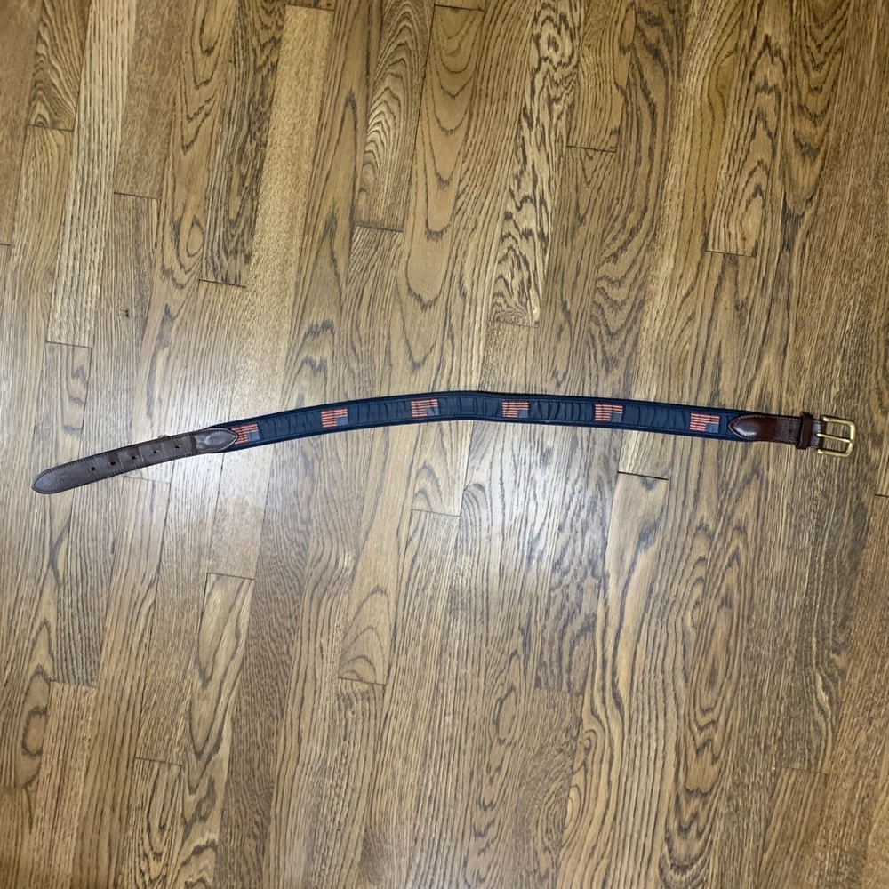 Vineyard Vines American Flag Belt